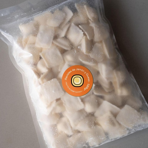 [701] Ravioles de Jamón y Queso 500g